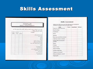 Skills Assessment
 