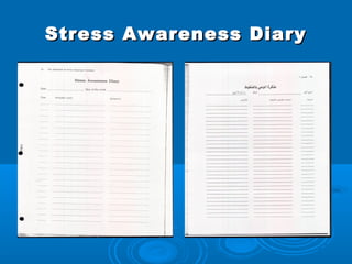 Stress Awareness Diary
 