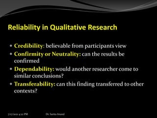 reliability for qualitative research reliability for qualitative research