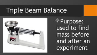 Tools in Scientific Trade in Grade 7 Science | PPT