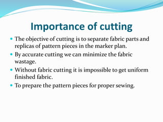 Tools & machines for apparel construction | PPTX