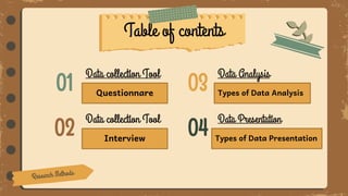 Data Collection Tool Appendix Tools Of Data Collection.pptx