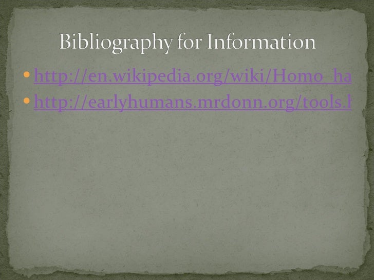 Tools of early humans 2