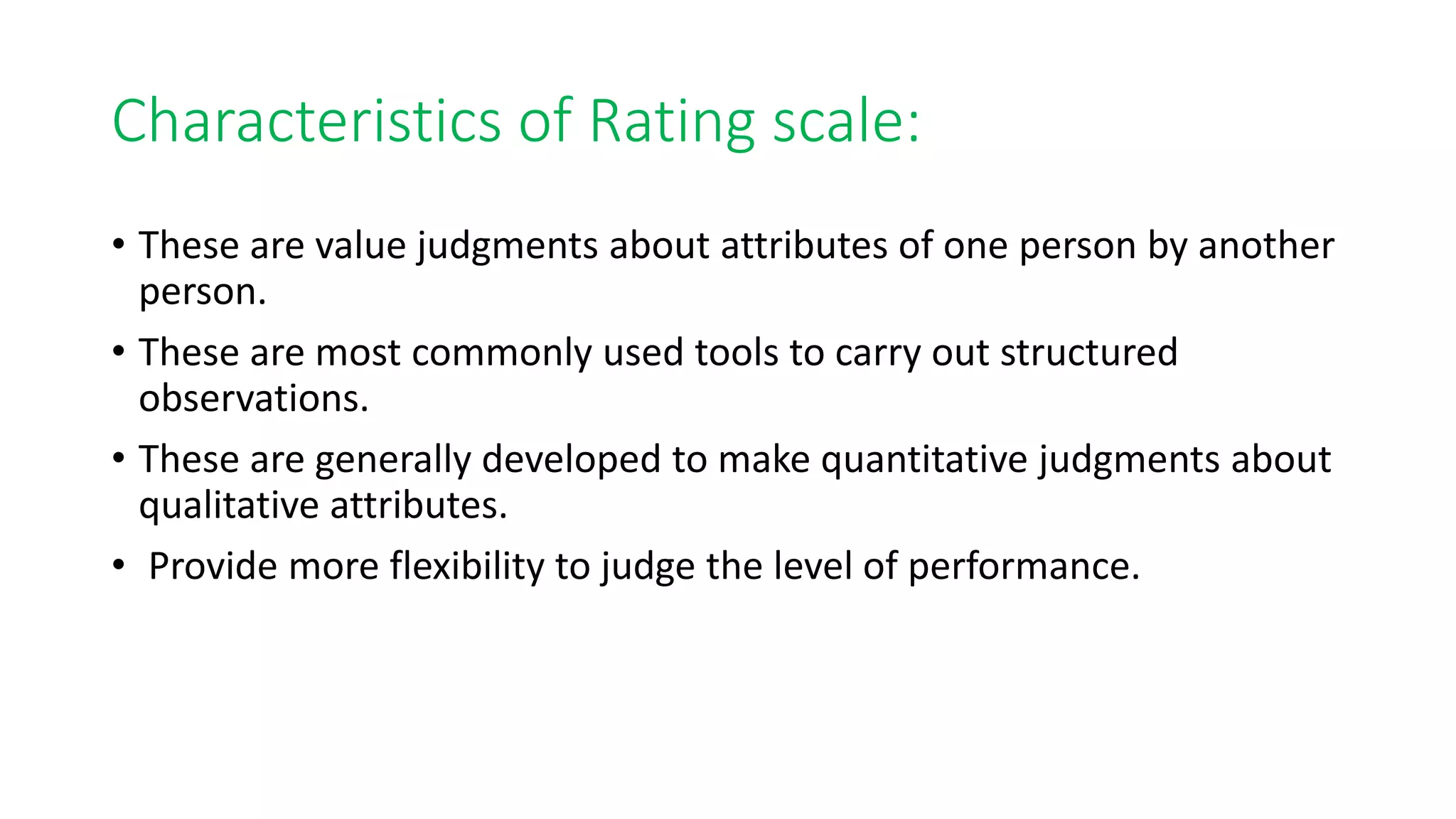 Attributes Rating Scale Tools of evaluation ppt | PPTX