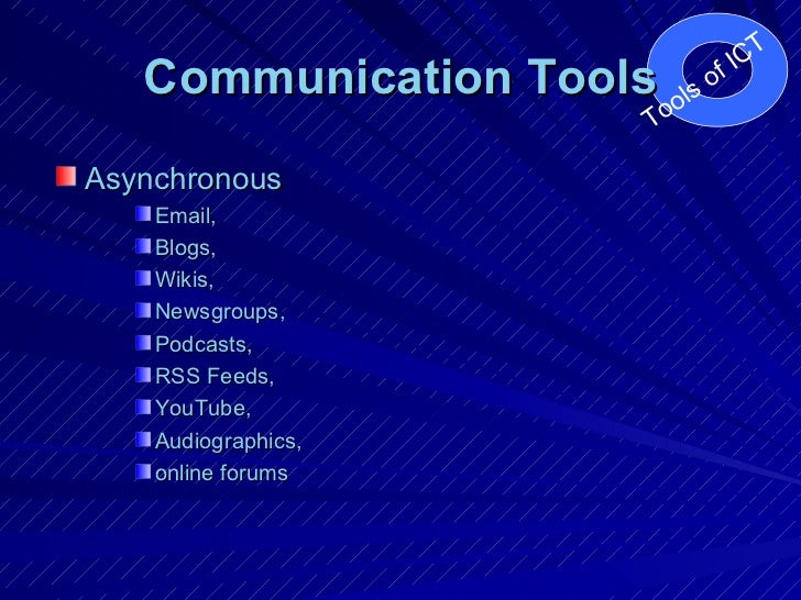 Tools Of ICT