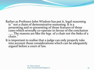 Tools of legal methods & legal reasoning | PPTX