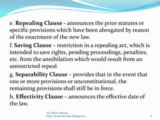Tools of legal methods & legal reasoning | PPTX