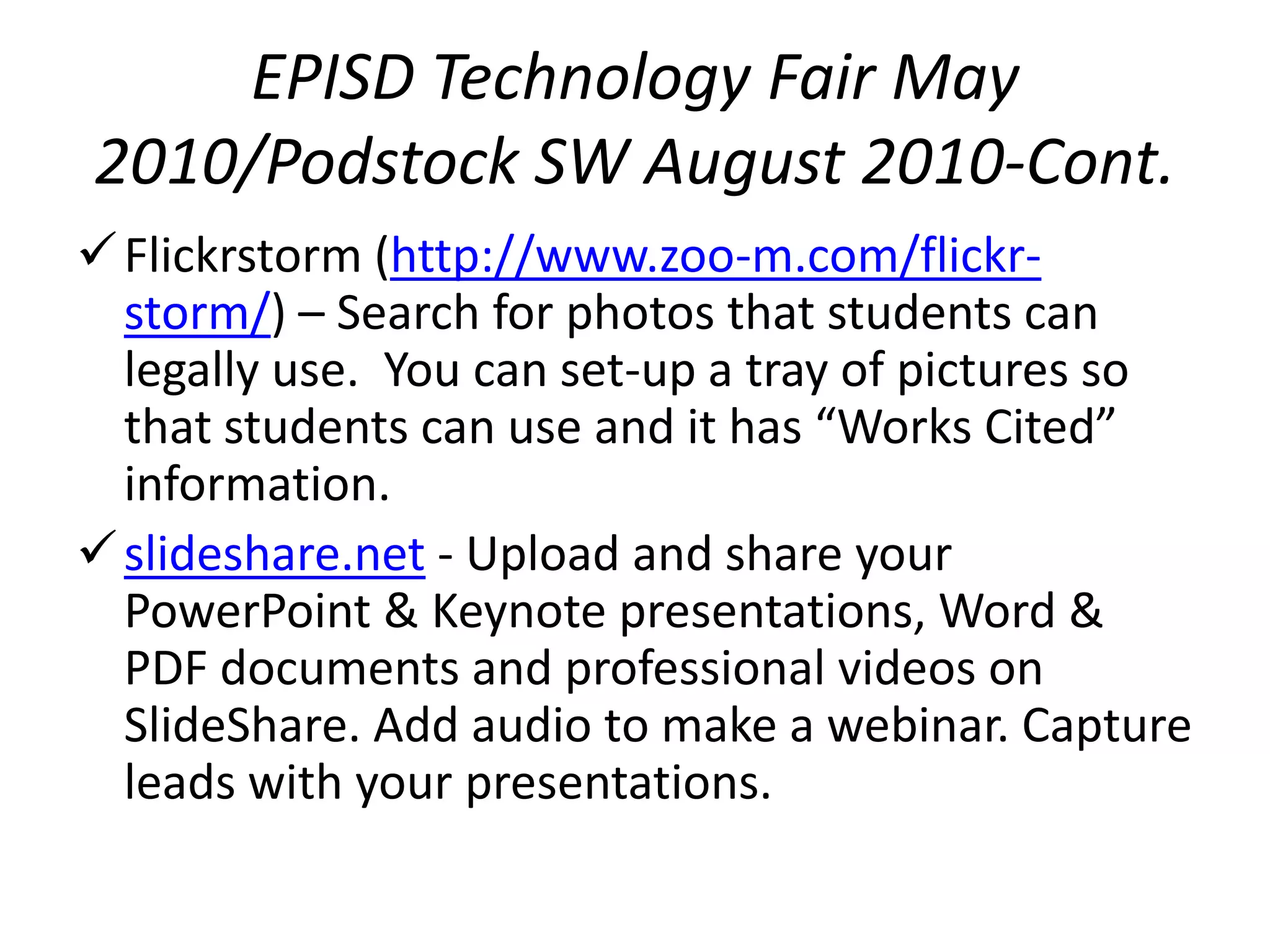 Setting-up Your Project Share AccountOpen the webpage www.epsilen.com