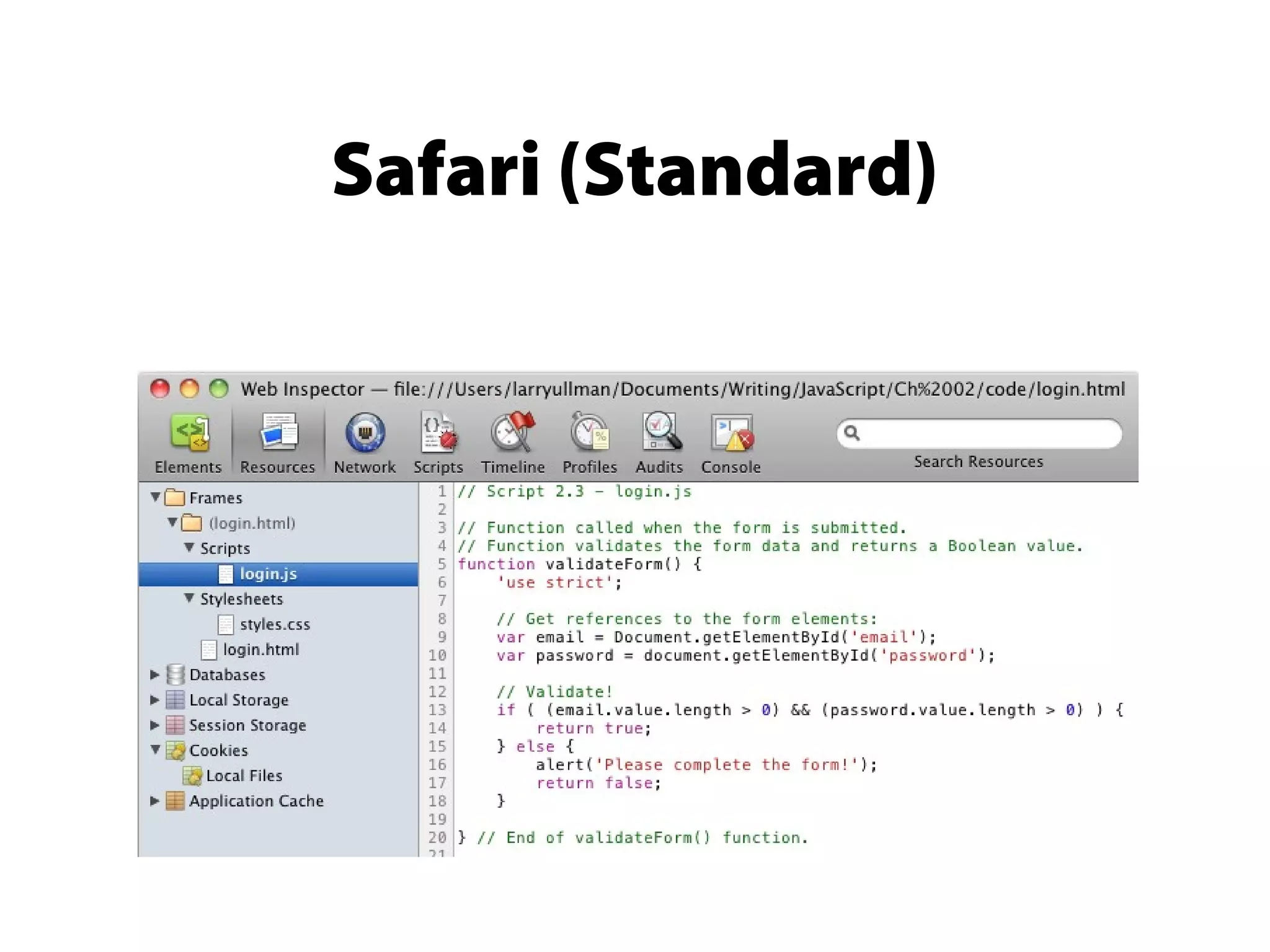 Safari (Standard)
 