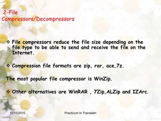 E) Subtitling Tools Many young translators prefer translating a film through subtitling than a legal contract.