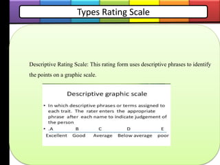 Descriptive Rating Examples Research Tools & Techniques | PPTX