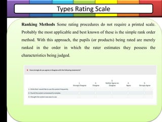 Rating Methods Research Tools & Techniques | PPTX