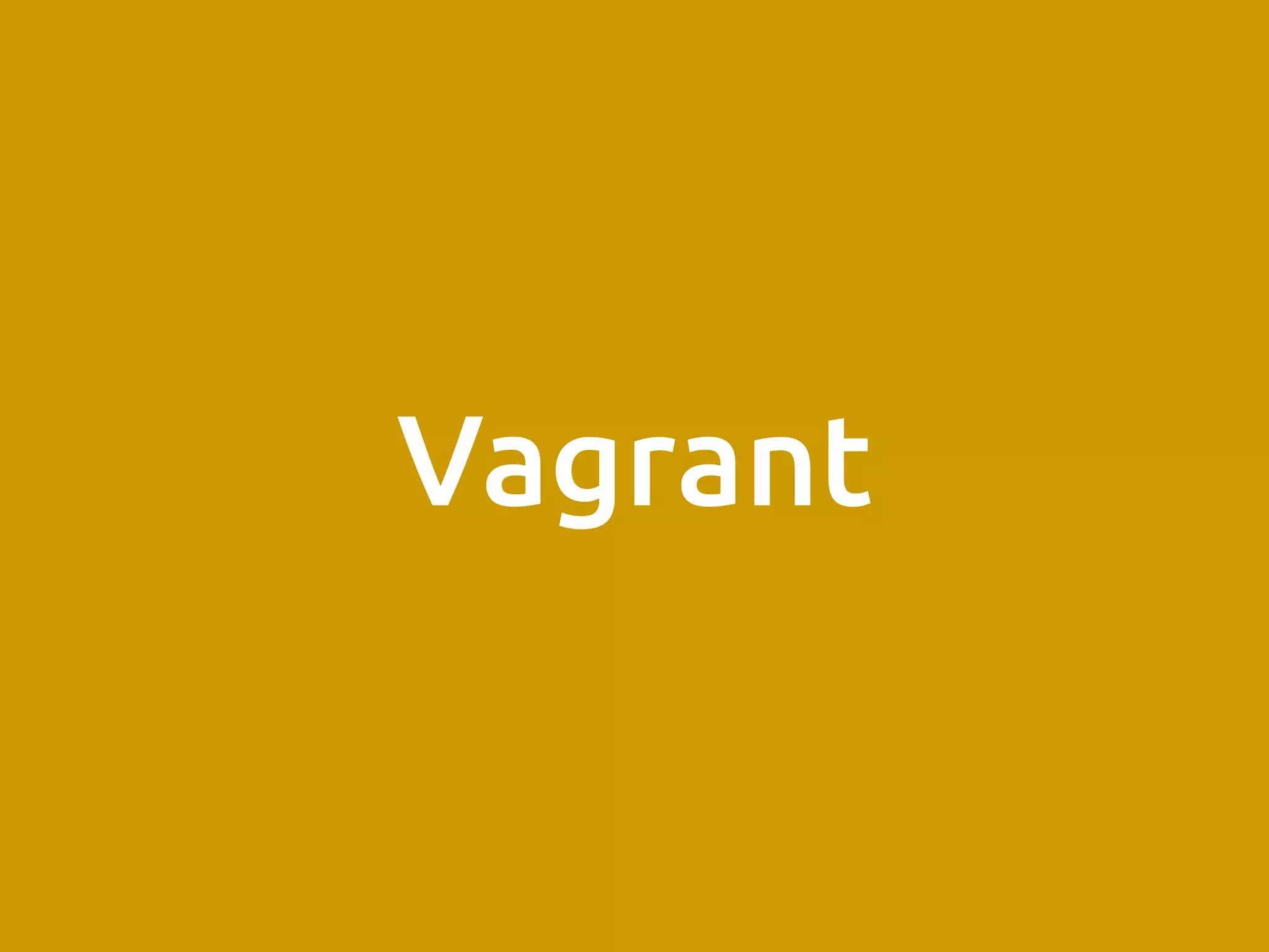 Vagrant 