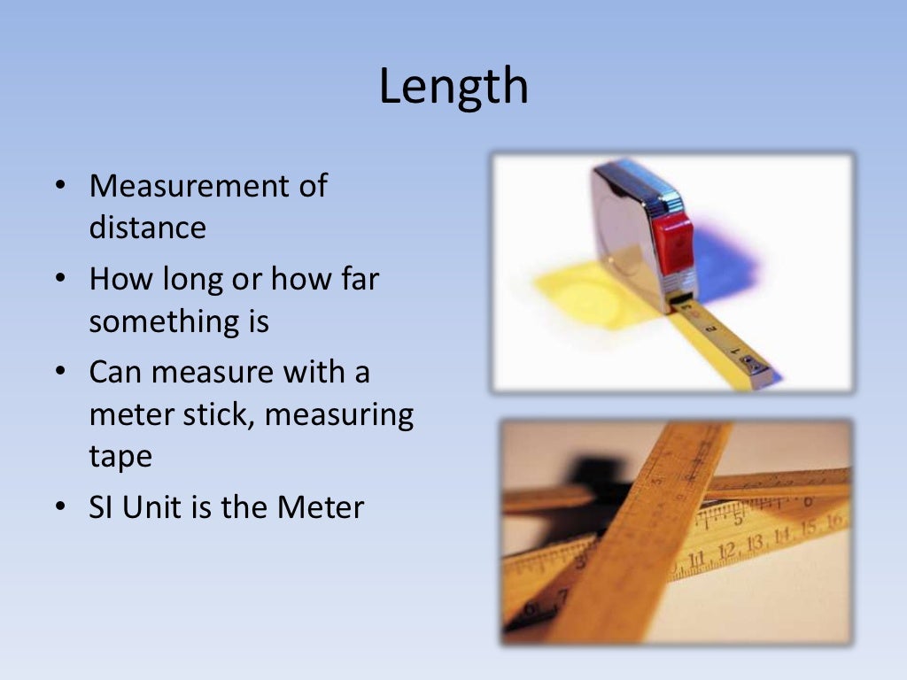 Tools Used For Measurement