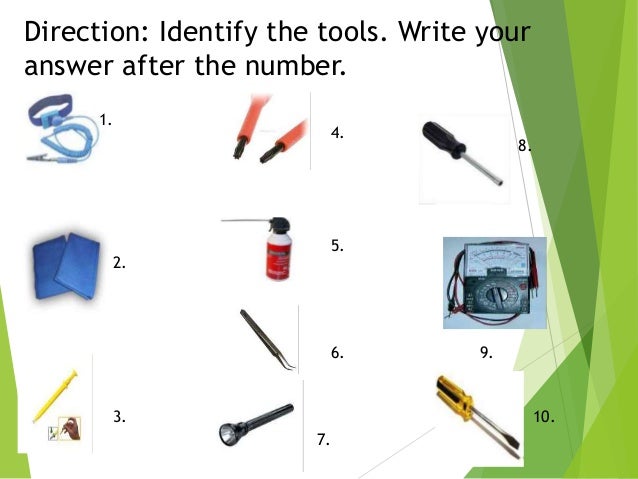 Tools Used In PC Hardware Servicing