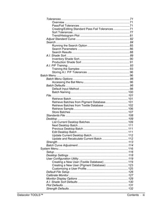 Tools Users Guide | PDF