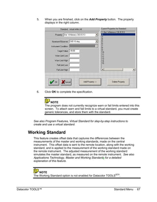 Tools Users Guide | PDF