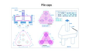 Pile caps
 
