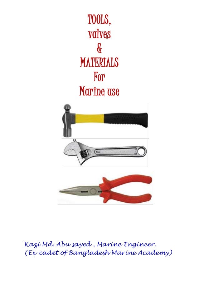 Tools, Valves & Materials for Marine Use