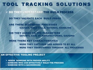 Tool Tracking Solutions | PPT