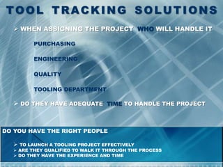 Tool Tracking Solutions | PPT