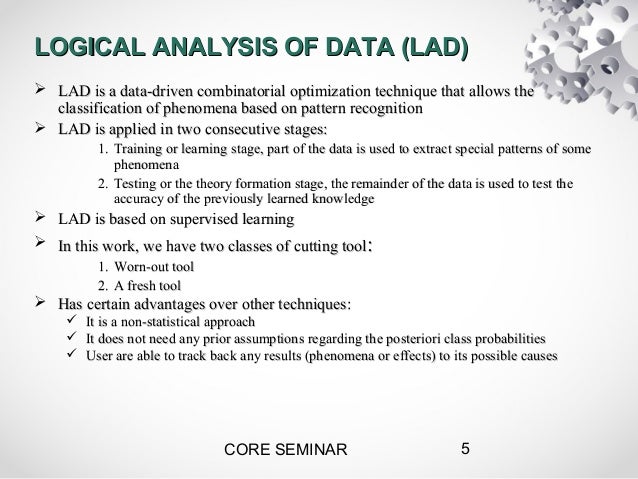 Pattern Recognition Data Analysis | tool wear monitoring and alarm system based on pattern Pattern Recognition Data Analysis | tool wear monitoring and alarm system based on pattern