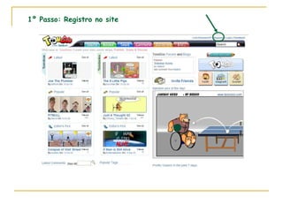 1º Passo: Registro no site 