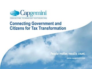 ConnectingGovernment and Citizens for Tax Transformation 