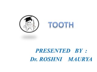 PRESENTED BY :
Dr. ROSHNI MAURYA
 