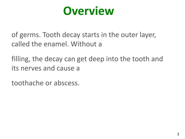 Toothache | PPT