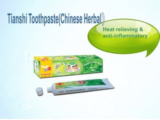 Heat relieving & anti-inflammatory 