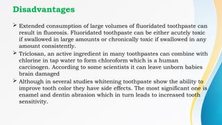 Toothpaste.pptx industrial pharmacy unit 5 | PPTX