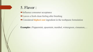 Toothpaste Conclusion Toothpastes | PPTX