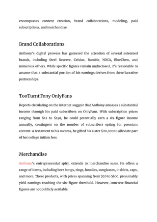 TooTurntTony.The Man Behind the Moniker: The True Identity of