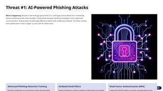 Top 10 Cyber Threats in 2025 and How to Defend Against Them | PPTX