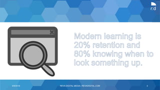 r:d
6/9/2016 REVA DIGITAL MEDIA | REVADIGITAL.COM 3
 