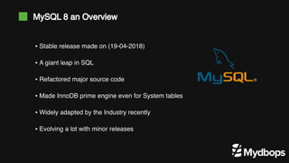 Top-10-Features-In-MySQL-8.0 - Vinoth Kanna RS - Mydbops Team | PDF
