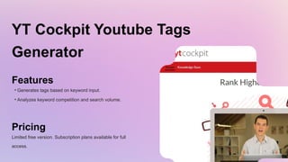 Top 7 Free YouTube Tag Generators for 2025 | PPTX