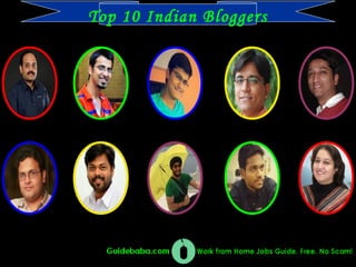 Top 10 Indian Bloggers
 