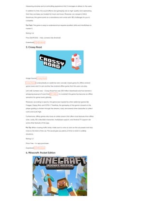 Top 10 Offline Android Games