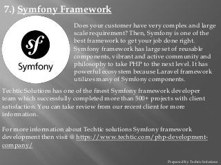 Top 10 PHP Frameworks in 2016 Era for Developers - Techtic Solutions