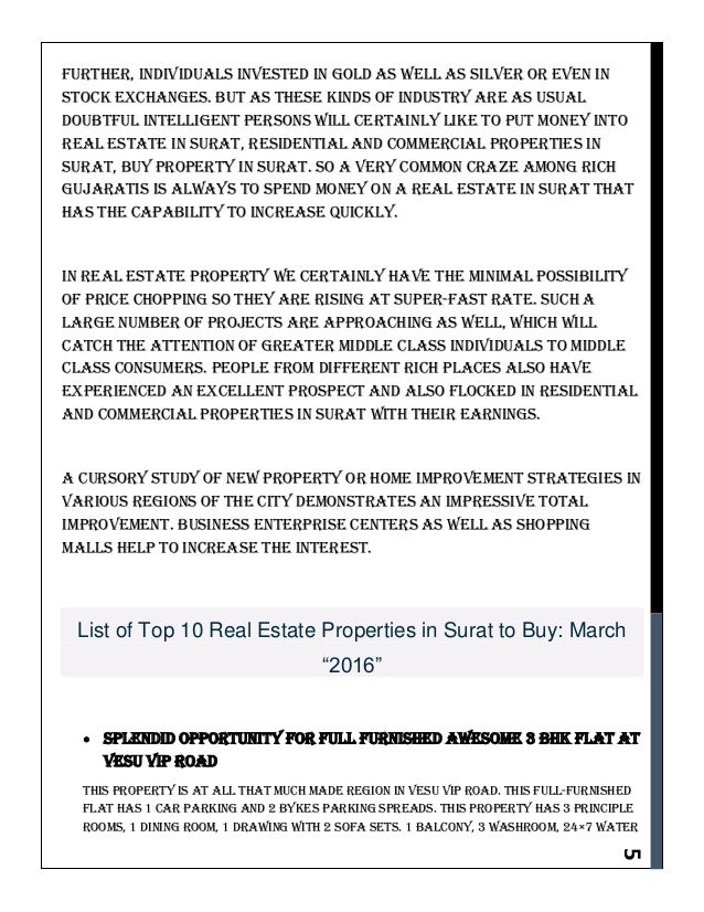 Buy/Sell/Rent Property in Surat, Real Estate House at Best Cost