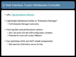 Ucm Server The Top 10 Things Oracle UCM Users Need To Know About WebLogic | PPT