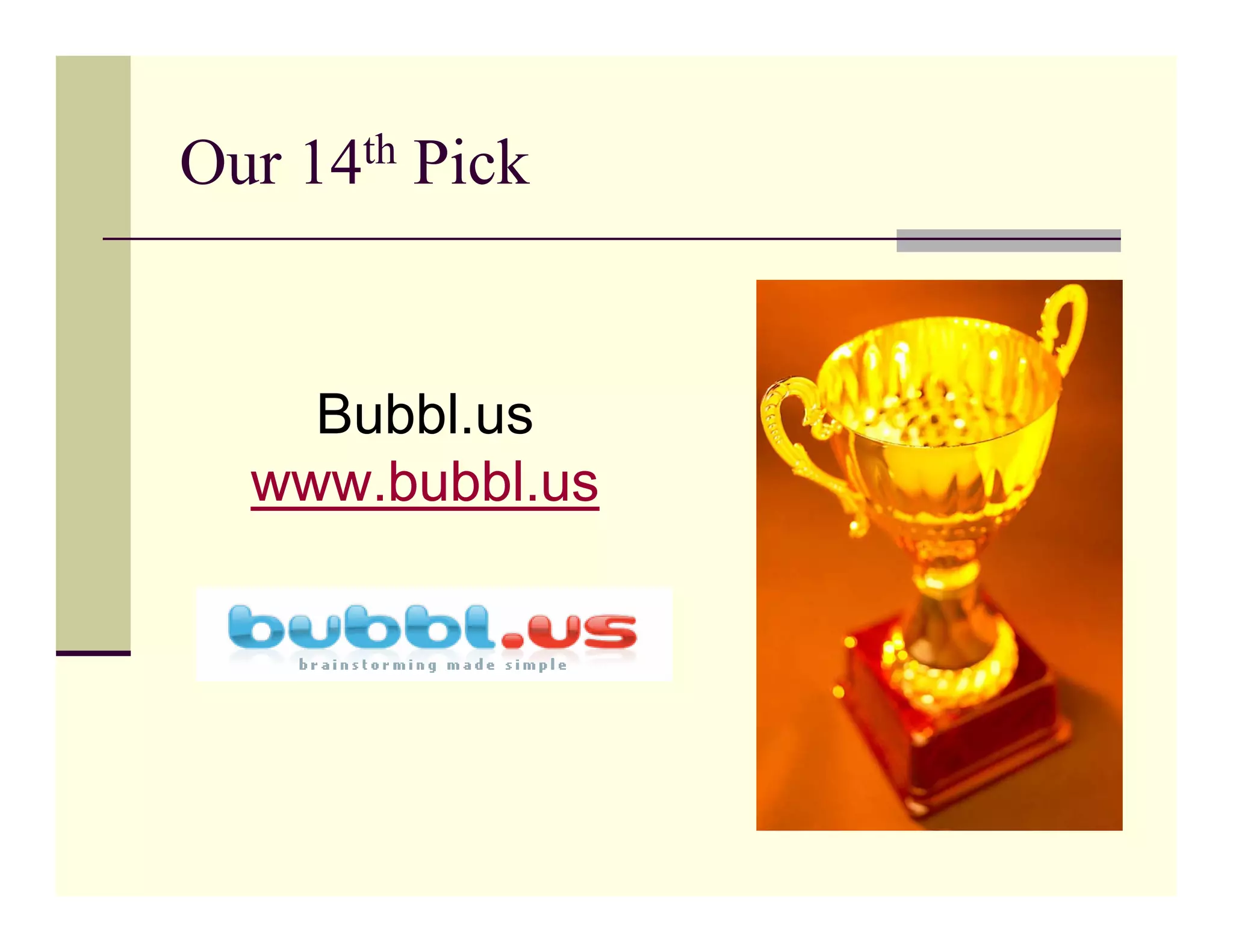 Top 20 Free Web Applications for Teachers and Librarians