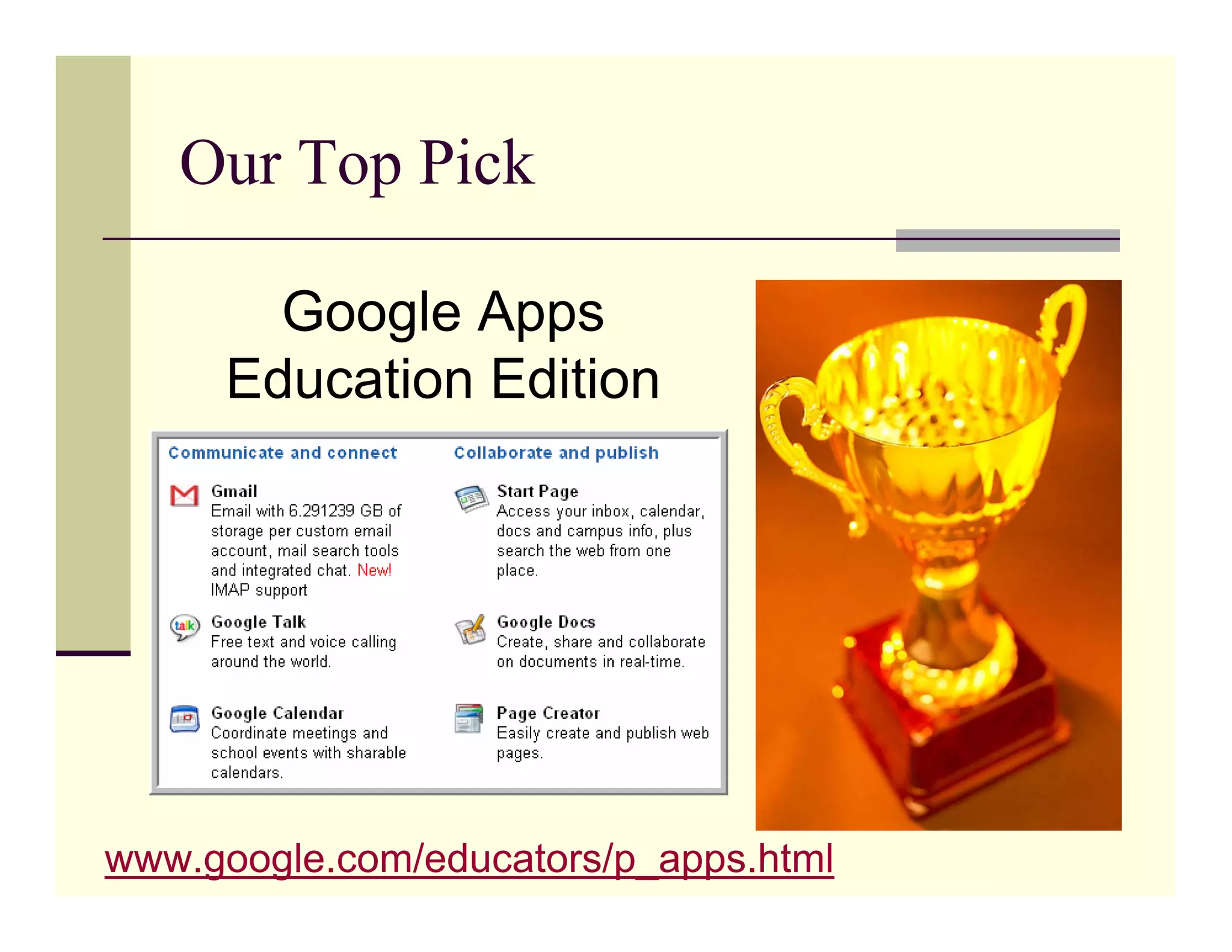 Top 20 Free Web Applications for Teachers and Librarians