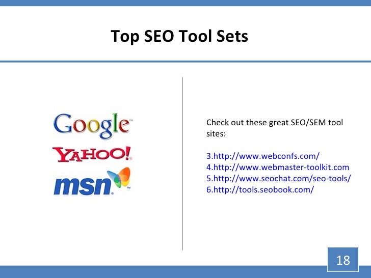 Top 20 Search Engine Marketing Tools