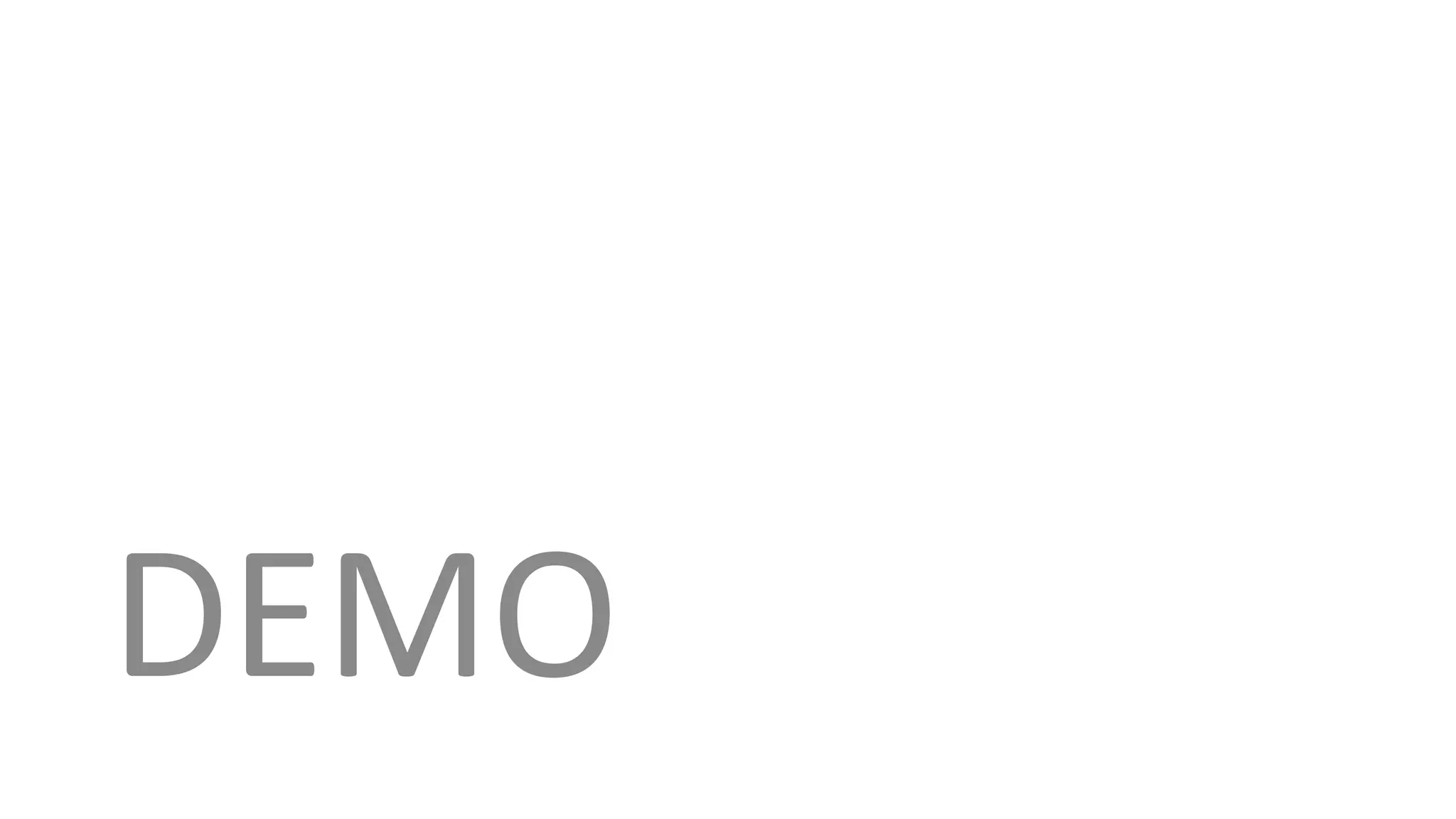 DEMO
 