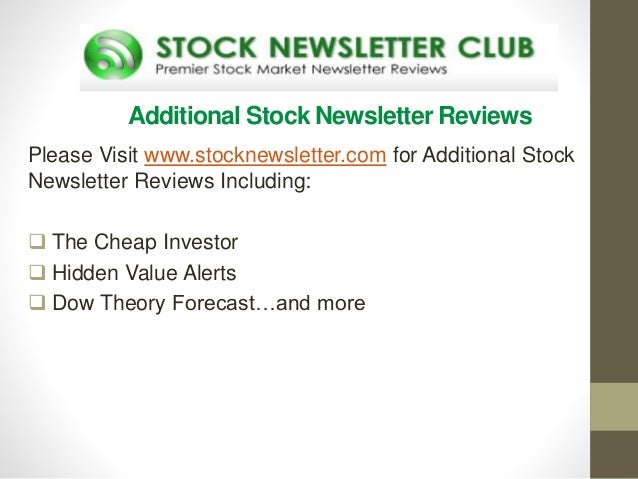 Stock options newsletter reviews