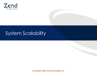 System Scalability 