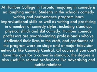 The Top 5 Most Unusual College Majors